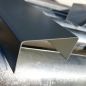 Preview: U-Profil aus Stahl verzinkt RAL7016 beschichtet 0,75 mm stark anthrazitgrau